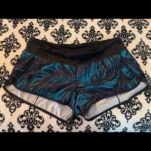 Lululemon speed shorts